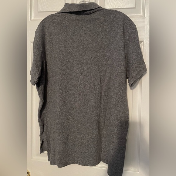 Polo Ralph Lauren short sleeve polo shirt, charcoal gray, custom fit XL - Picture 3 of 4